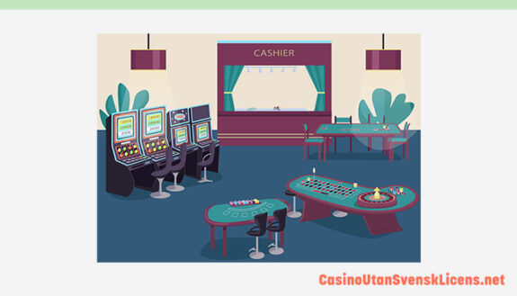 Casinospel hos casinon utan licens i Sverige